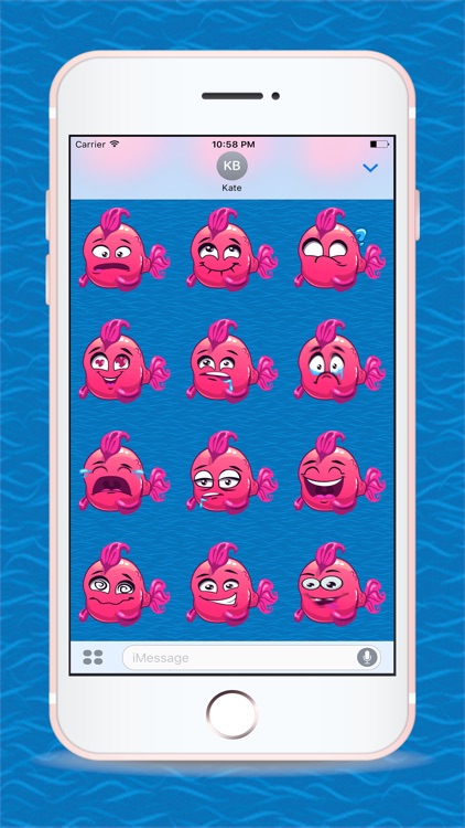 Animated Pink Fish