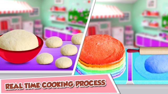 Rainbow Cookie Maker - Rainbow Desserts Cookies(圖5)-速報App