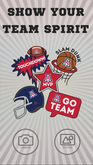 Arizona Wildcats Photo Booth Stickers(圖1)-速報App