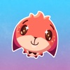 Little Cute Fox Stickers Pack for iMessage