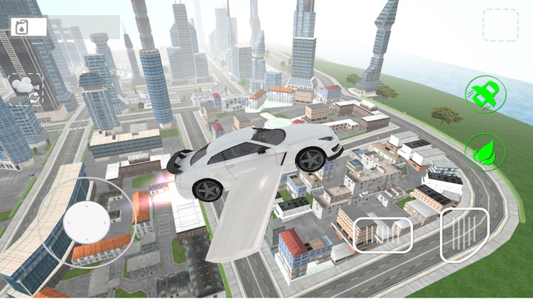 Fly-ing Sports Car Sim-ulator 3D screenshot-4