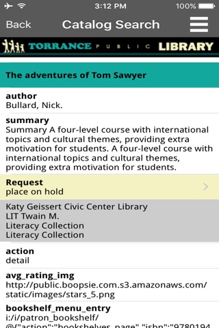 Torrance Public Library screenshot 3