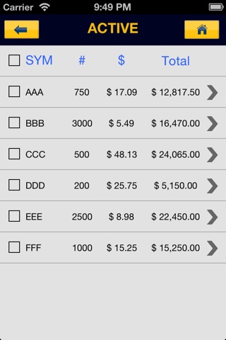 Stock Trader Wiz: Trade Diary screenshot 3