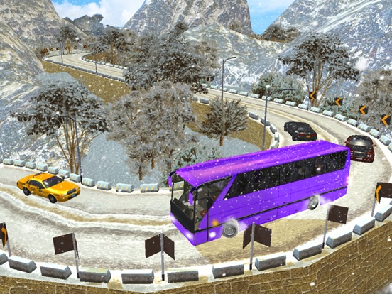 Screenshot #4 pour Neige Bus Colline Au Volant Réal Hors route jeux