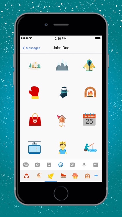 Holiday Emoji Plus screenshot-3