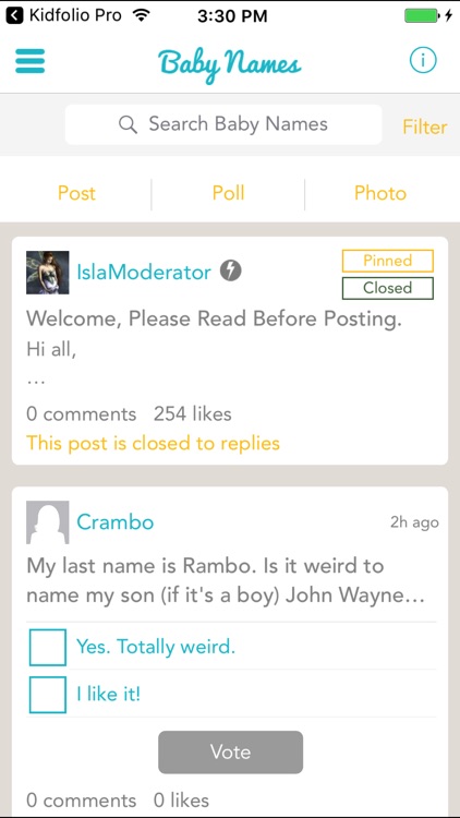 Baby Names by BabyBump Pregnancy