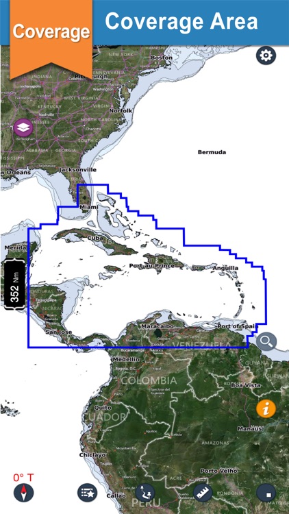West Indies - (Bahamas & Caribbean) boating charts
