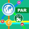 Paris シティマップス - ニューヨークを PAR を Metro, バスと旅行ガイドで発見しよ - iPhoneアプリ