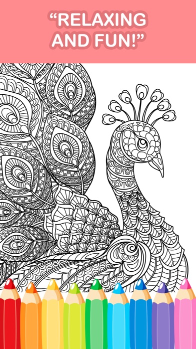 Adult Coloring Book - Free Mandala Color Therapy & 2.0 IOS -