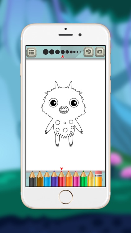 Monster Coloring Book for Kids screenshot-4