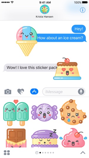 Sweet Shop Stickers(圖4)-速報App