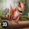 Enjoy the wild speed of this unusual prehistoric tournament – dinosaur racing