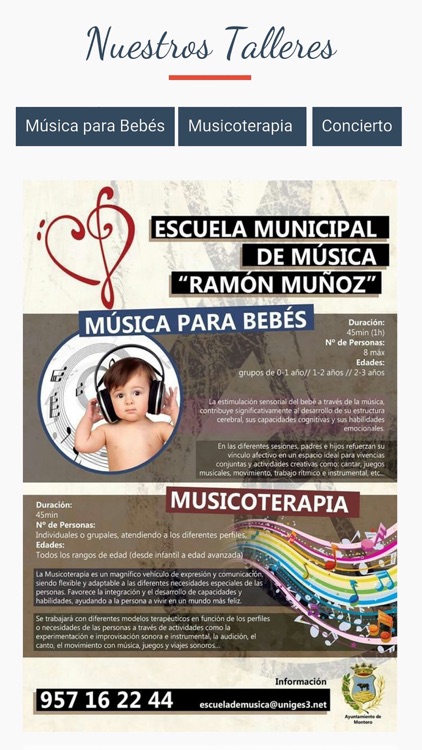 Escuela de Musica Montoro