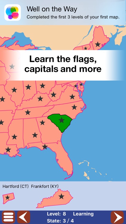 Geo Touch: Geography Game — US States & the World screenshot-3