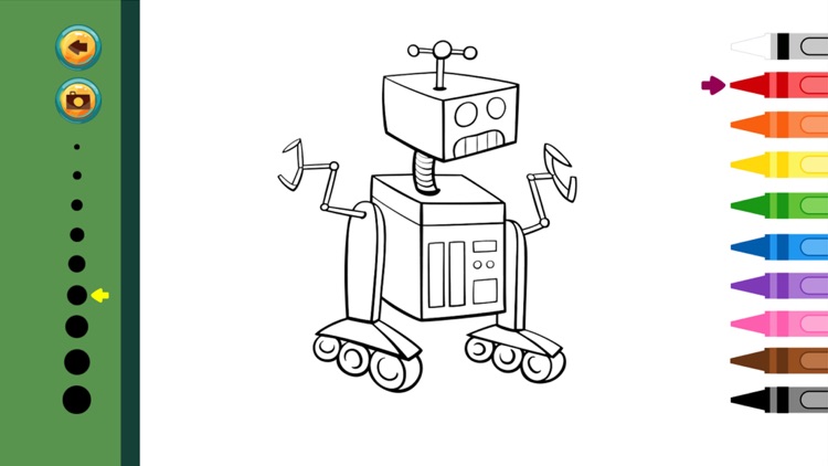 Robots Coloring Book - Free