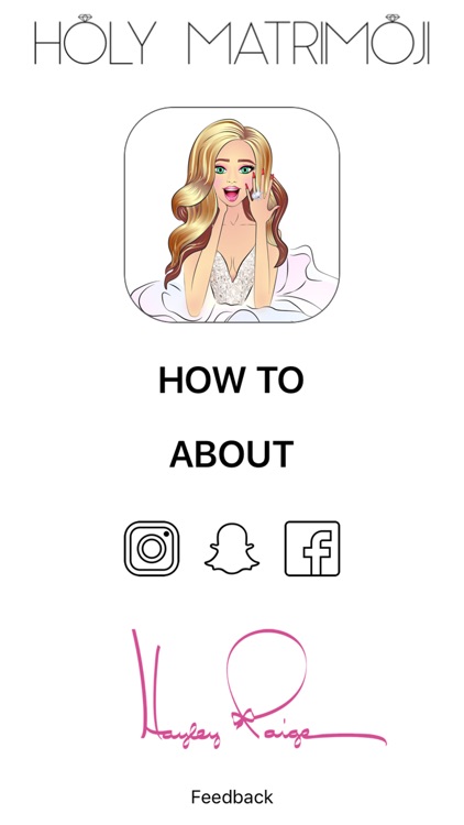 Holy Matrimoji Wedding Stickers screenshot-4