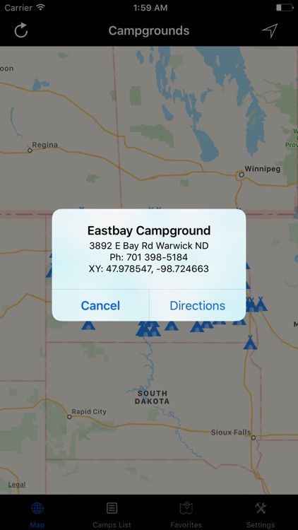 North Dakota – Campgrounds & RV Parks