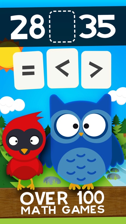 Animal Math Second Grade Math Games for Kids Math screenshot-0