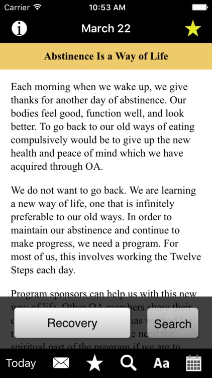 Food for Thought: Daily Meditations for Overeaters