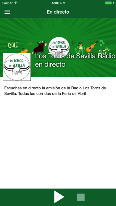 How to cancel & delete Los Toros de Sevilla Radio from iphone & ipad 1