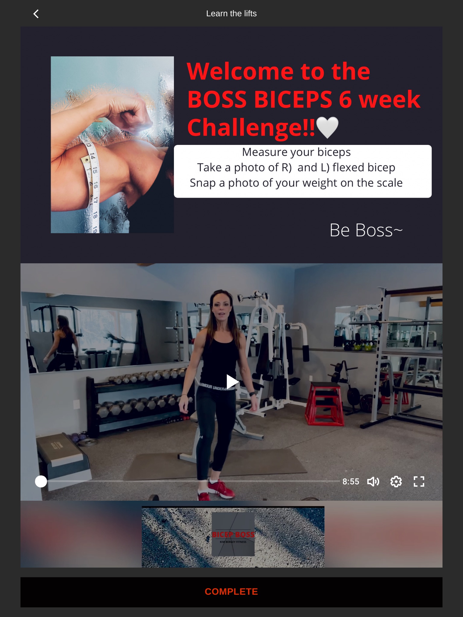 BICEP BOSS screenshot 3