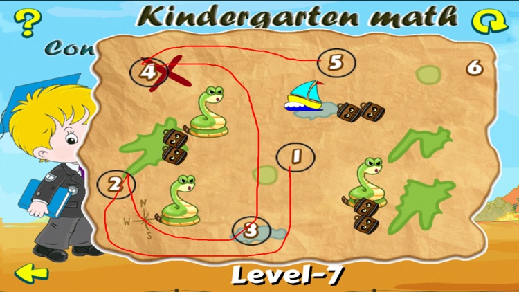 Connect The Number Kids: Kindergarten Math screenshot-4