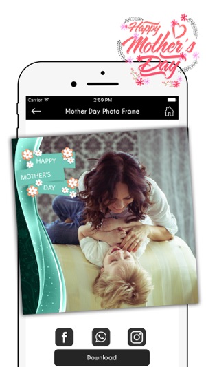 Happy Mother's Day Photo Frame(圖3)-速報App