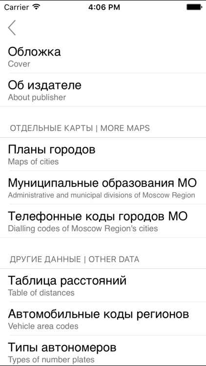 Moscow Region. Road Atlas