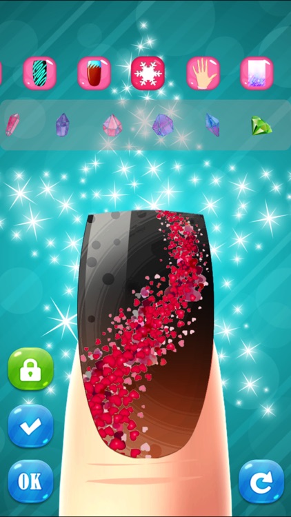 dress up nails salon beauty art spa game for girls screenshot-3