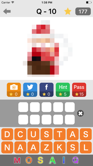 Mosaic Quiz - guess the word of pixelated images(圖3)-速報App