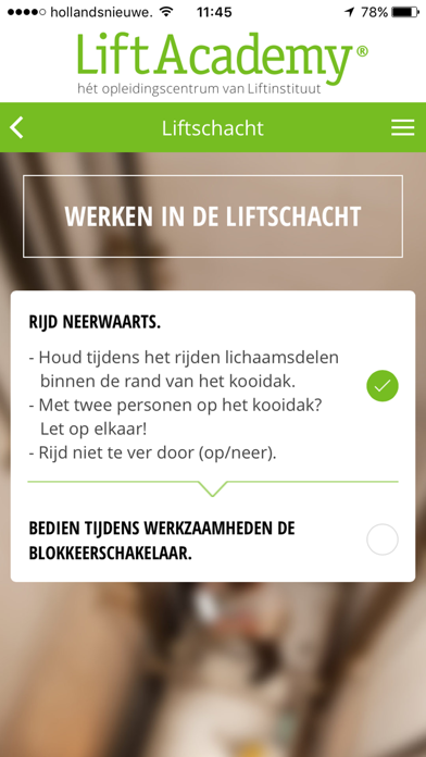 How to cancel & delete Veilig werken (LiftAcademy) from iphone & ipad 3
