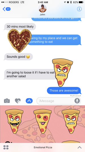 Emotional Pizza - Stickers for Pizza Lovers(圖2)-速報App