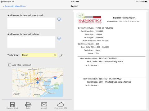 Haemonetics: Field Service App screenshot 4
