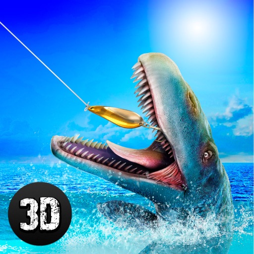 Dino Fishing Simulator 3D icon