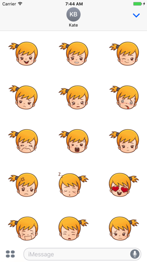 Sticker Me Cute Golden Girl(圖2)-速報App