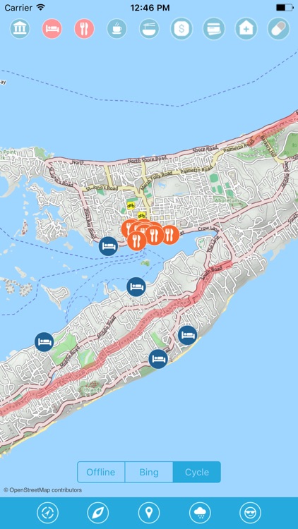 Bermuda Island Offline Travel Map Guide screenshot-3