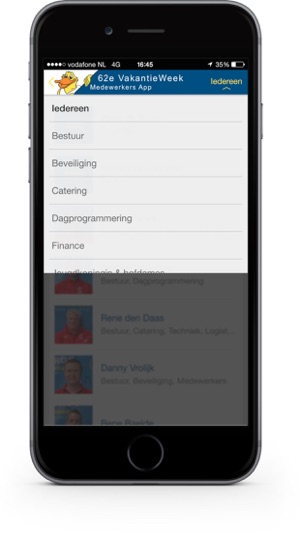 VakantieWeek Vrijwilligers App(圖2)-速報App