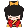 Kimi kawaii japanese doll for iMessage Sticker