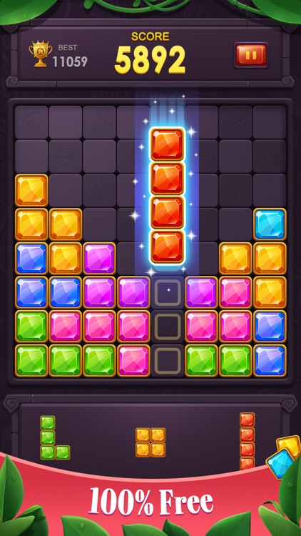 Gem Block Puzzle: Brain Game screenshot-6