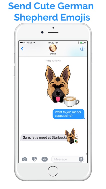 German Shep Emoji - GSD Emojis & Stickers