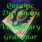 Qamoos Alfaaz in Quranic Arabic and contemporary English is the scientific approach to explain the linguistic excellence of Quranic root letters, Quranic vocabulary and grammar with the detailed constructs of the derived forms of trilateral verbs