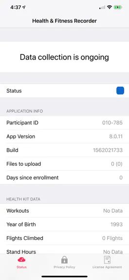 Game screenshot Health & Fitness Recorder hack