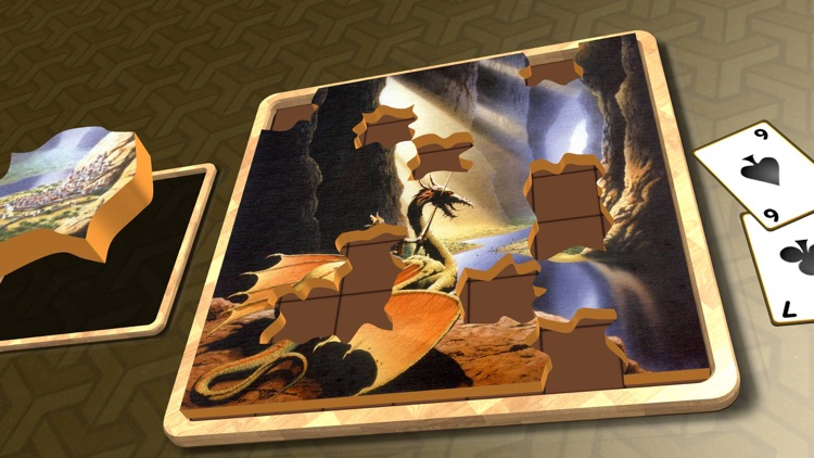 Jigsaw Solitaire Dragons screenshot-4