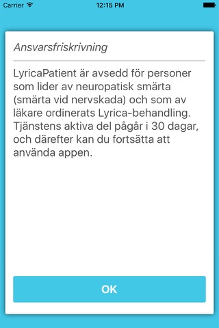 LyricaPatient (svensk version) screenshot 3