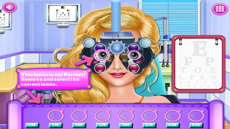 Eye Treatment & Girl Makeover