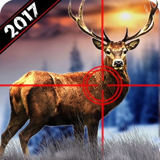 Wild Deer Hunting 2017: Snow Sniper Shooting 3D Icon