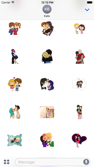 Valentine Romance Sticker for iMessage(圖3)-速報App