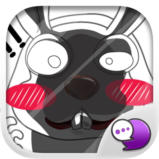 Joke bunny Stickers for iMessage icon