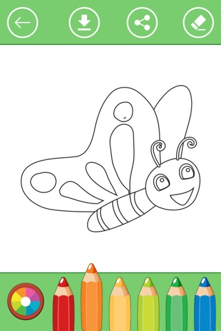 Butterfly Coloring Pages for Kids: Coloring Book screenshot 4