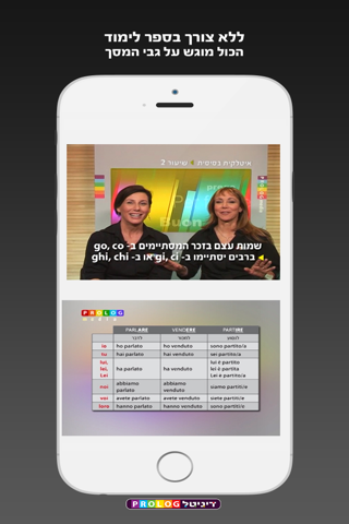 איטלקית בסיסית | קורסים באיטלקית מבית פרולוג screenshot 2